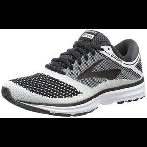 Brooks Women's Revel Running Shoe, White/Anthracite/Black 10 New
